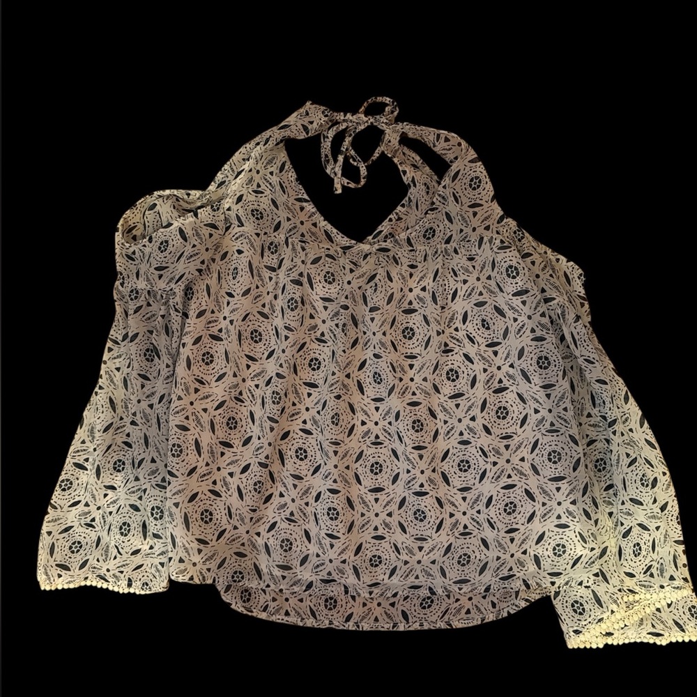 Abercrombie and Fitch Cold Shoulder Blouse